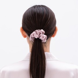 COCOSILK Silk Scrunchy Hair Rubber Non-marking 100% Silk Hair Elastic Stylish Adult Hair Accessory Silk Hair Rubber