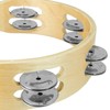 Tiger 8" Headless Double Row Tambourine