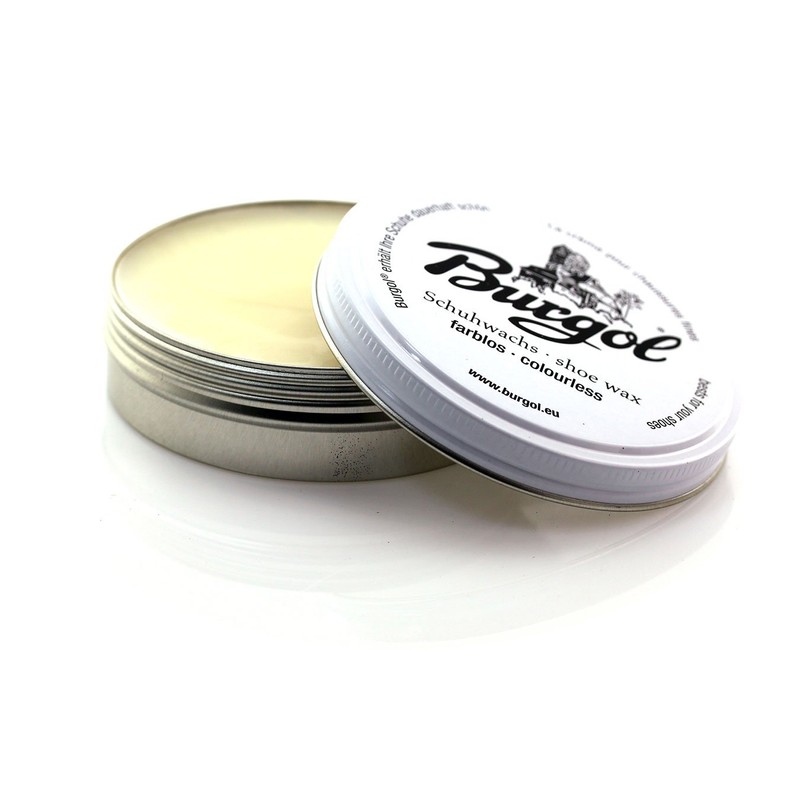 Burgol Shoe Wax, Shoe Wax (Colourless), clear