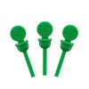 StixToGo Green Circle Beverage Plug for Disposable Lids, Case of