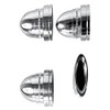 Custom Accessories 16218 Chrome Bullet Style Valve Cap