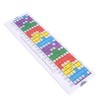 TISHITA Pentatonic Slide Ruler Acoustic Guitar Scale Table, Practice Training,