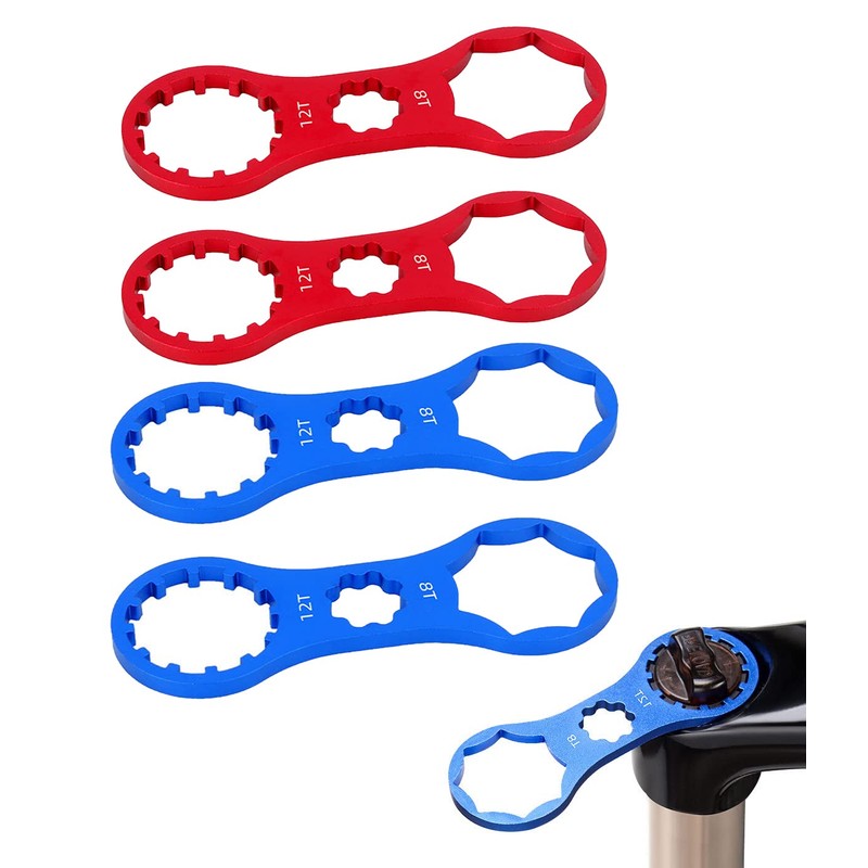 Pack of 4 Bicycle Keys, Bicycle Front Fork Repair Tool,