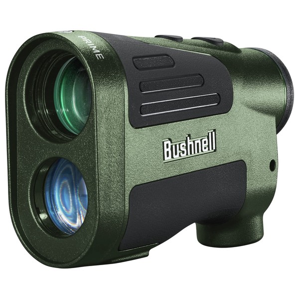 Bushnell Prime 1500 Hunting Laser Rangefinder 6x24mm - Bow & Rifle Modes, BDC Readings, Crystal Clear Optic Protected by Exo Barrier