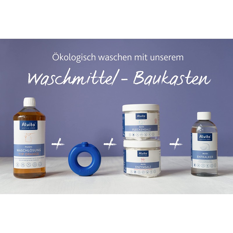 Alvito Öko Waschlösung 1,0 l (Typ Neutral) - Für Allergiker