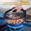 Ydeapi Universal Lids for Pots, Pans & Skillets - Fits