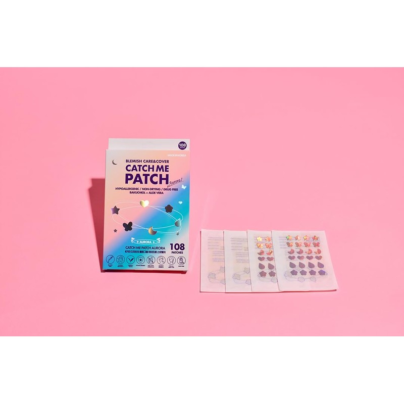 Catch Me Patch Aurora - Pack of 108 Anti-Pimple Patches