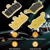 Front + Rear Brake Pads for 2008-2012 Can Am Spyder