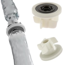 PCW-02 Turbine Flow Regulator Silicone 1.0 to 2.5 gpm for use with shower handles, bibs and pillar taps Any 1/2" Threads 13 1310 (Black 2.5 GPM)