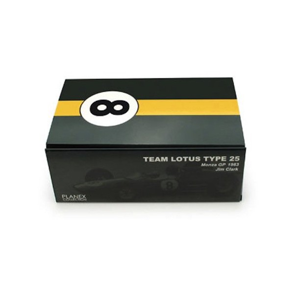 PLANEX LOTUS 25 Monza GP 1963 Jim Clark #8 (Jim