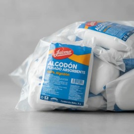 Algodón Absorbente Plisado 3 Gr Jaloma Con 100 Bolsas De 3gr