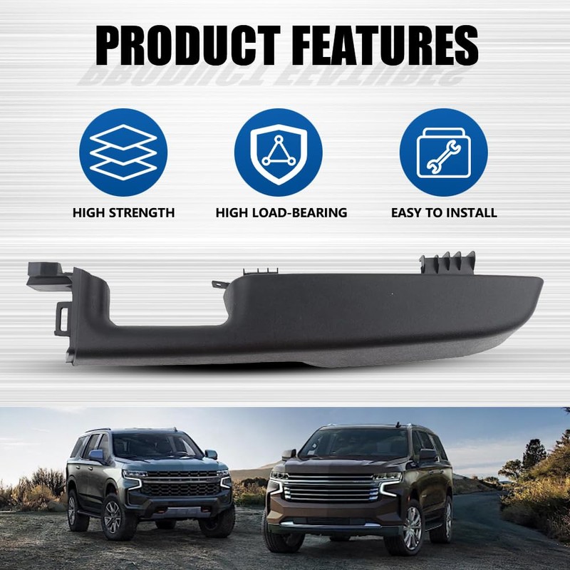 LONGKEES Front Door Armrest Handle FIT 1999–2006 Suburban, Tahoe, Yukon,