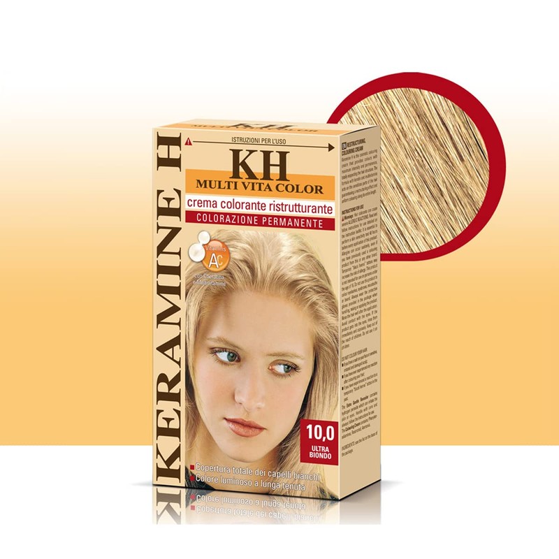 Keramine H Restructuring Colour Cream 3 Packs of 110ml 330ml