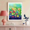 HSENJT DIY 5D Diamond Art Painting Kits Dandelion,Flowers Diamonds Paint