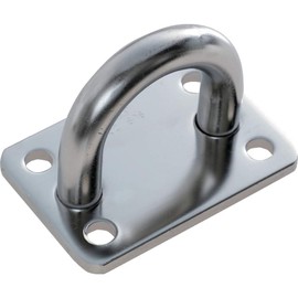 TRUSCO TIP-16 Eye Plate, Stainless Steel, 0.6 inches (16 mm), 1 Piece