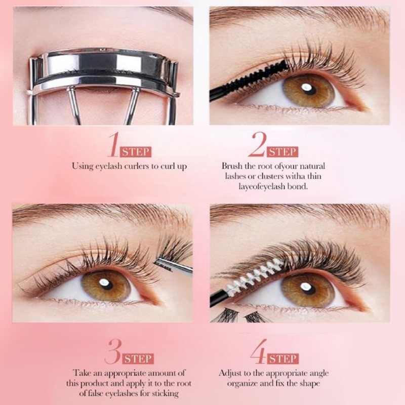 2 In 1 Bond And Seal Lash Glue, Waterproof Long