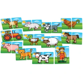 Orchard Toys Farmyard Heads and Tails Children's Game, Multi, One Size