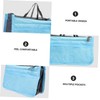 Baluue Portable Handbag Double Zipper Sundries Bag Multi-Functional Wash Bag