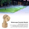 5PCS G1/2in Female Thread Brass Deck Jet Nozzles Durable Waterscape
