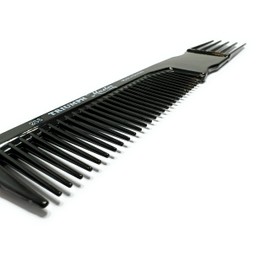 Hercules Sägemann Fork Comb 255 Triumph Master Approx. 20 cm Comb Black Even Teeth 5 Forks (255 bl)