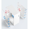 V100 M-ATX/ITX Computer Case,Multifunctional Pc Case, Business Case with Spcc