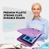 Plastic Clipboard with Storage - Heavy Duty Plastic Storage Clipboard