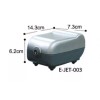 Dophin High Pressure Air Pump Quiet Bubble Aerator for Aquariums Tanks up to 90L/24G
