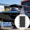 Halloscume 118" x 59" Boat Lift Canopy Storage Net -