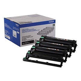 Brother Genuine Drum Unit, DR221CL, Seamless Integration, Yields Upto 15,000 Pages, Color