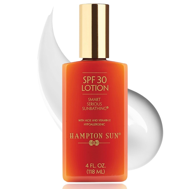 Hampton Sun SPF 30 Classic Sun Lotion Luxury Sunscreen Anti-Aging