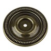 GlideRite Hardware 5060-AB-10 2.5 inch Round Antique Brass Cabinet Back