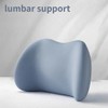 Car Memory Foam Neck & Lumbar Support Cushions for Driving