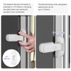 EUDEMON 1 Pack Updated Child Proof Refrigerator/Fridge/Freezer Door Lock Apply
