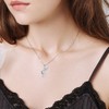 Sterling Silver Music Note with Dream Wing Piano Treble Clefs