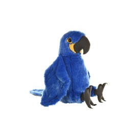 WILD REPUBLIC Hyacinth Macaw Plush, Stuffed Animal, Plush Toy, Gifts for Kids, Cuddlekins 12 Inches
