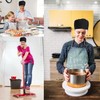 4 Pack Unisex Chef Hats Adjustable Kitchen Cooking Caps with