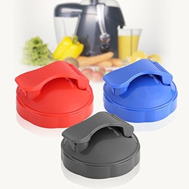 Reemplazo de tapa abatible Seal de 1 pieza con juntas de anillos de sellado para el exprimidor de licuadora NutriBullet(11 * 11 * 7cm-Gris)