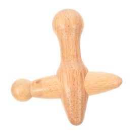 minkissy Portable Wooden Acupoint Massage Stick Pelma Massager for Whole Body Relaxation Lightweight and Easy to Carry for Neck Back Legs and Feet Massage