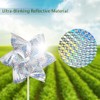 SUNPRO Reflective Pinwheels,10-Pack Extra Sparkly Pinwheels for Garden Decor, Pinwheels