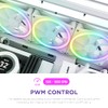 NZXT F140 RGB Duo - 140mm Dual-Sided RGB Fan –