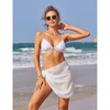 2 pezzi Pareo Donna Spiaggia - Bikini Rock, telo mare