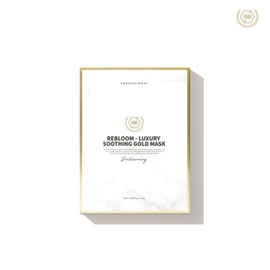 Rebloom Soothing Gold Mask Pack 1 Box 25ml / 리블룸 수딩 골드 마스크팩 1박스 25ml X 5EA+1EA