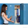 ABRA® 2 Shelf Hanging Locker Organizer for School, Work, Gym,