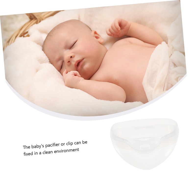 Abaodam Pacifier Holder Case 10pcs Pack Pacifier Shield Case Pp