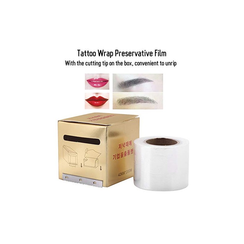 Envoltura de plástico para protección del tatuaje - Película elástica