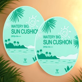 Lieno Sun Cushion, 2 moisture-rich big sun cushions / 리에노 선쿠션 수분 듬뿍 빅선쿠션 2개