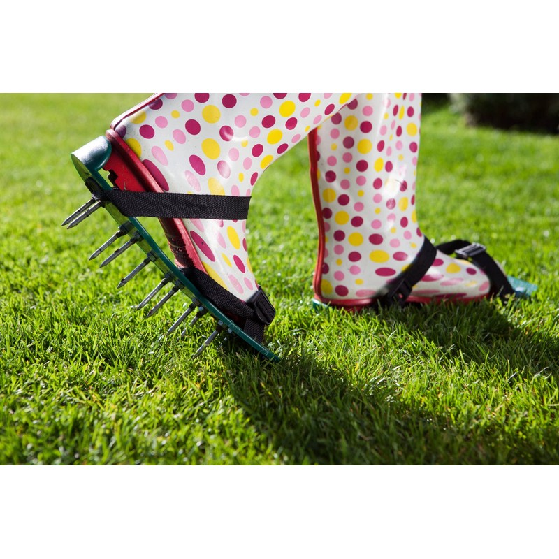 SIXTOL Grass Air Lawn Aerator Shoes Lawn Aerator Lawn Care