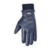 AK Supreme Winter Leather Horse Riding Gloves (Black, XS)