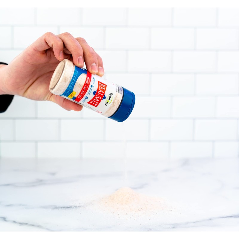 Redmond Real Sea Salt - Natural Unrefined Organic Gluten Free