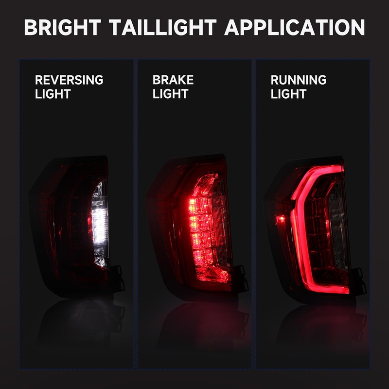 Gefitway LED Tail Light Compatible with 2021 2022 2023 2024
